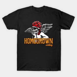 Homegrown Pirate Skull Angel Logo T-Shirt